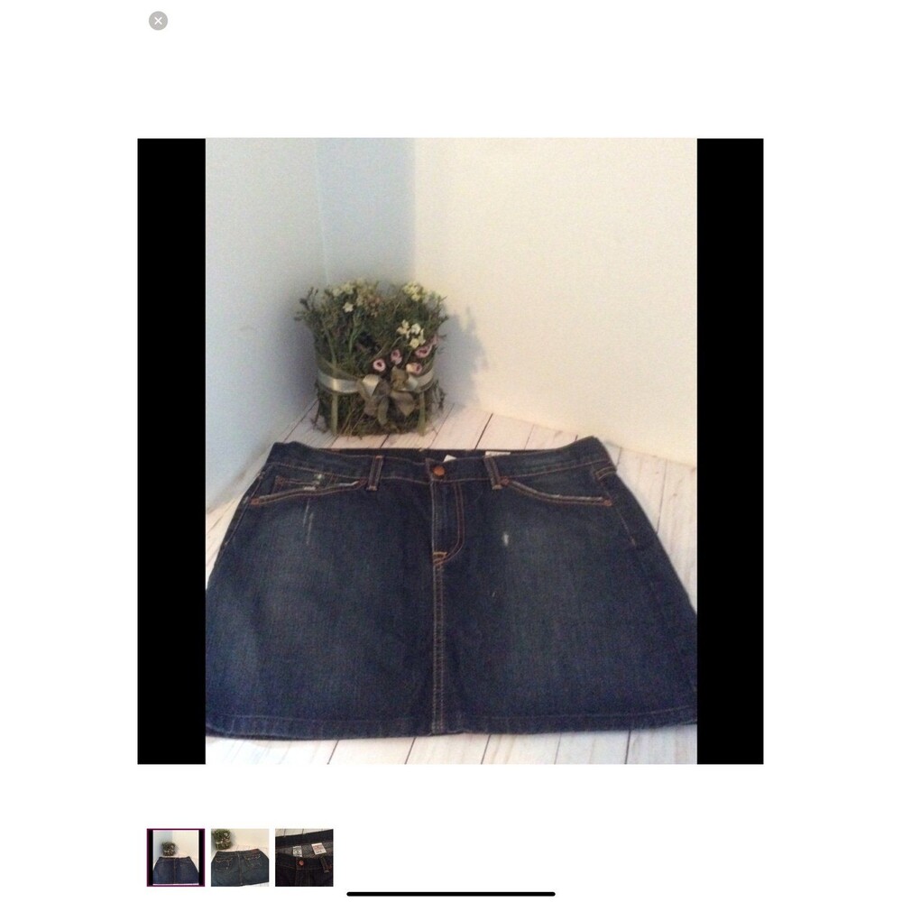 Lucky Brand VINTAGE MINI SKIRT Dungarees 12